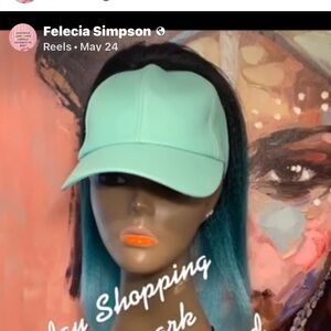 Mint Green Women's Cap